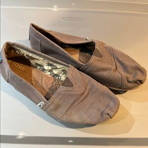 Gray Slip-On Canvas Shoes